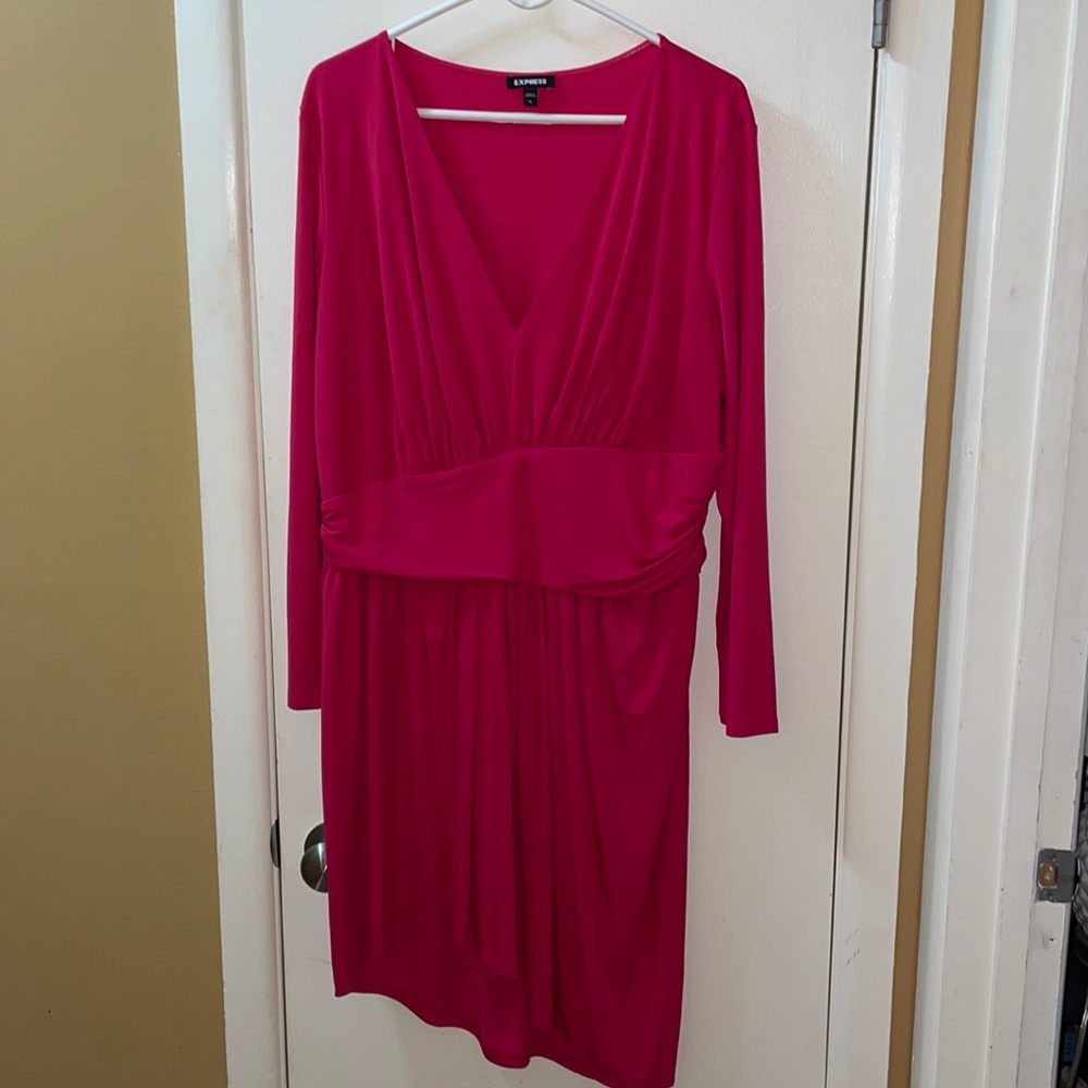 Hot Pink Mini Dress